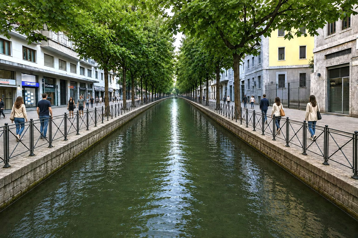 Un grande progetto per riportare alla luce i Navigli, restituendo a Milano la sua identità.