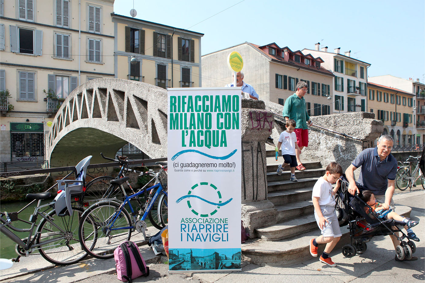 Un grande progetto per riportare alla luce i Navigli, restituendo a Milano la sua identità.