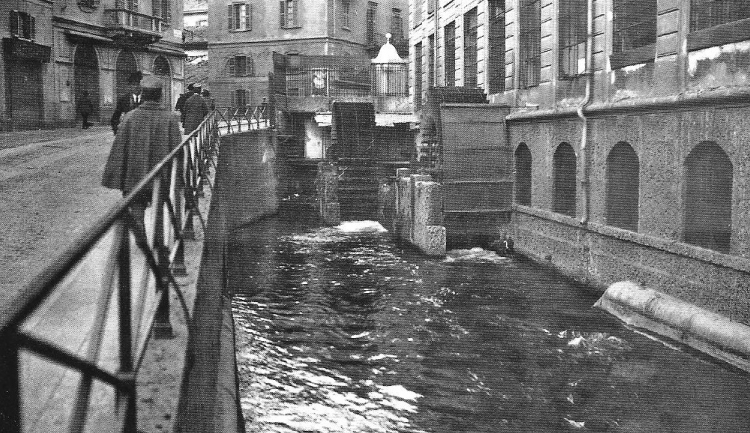 Via Santa Croce angolo Mulino delle Armi, 1915