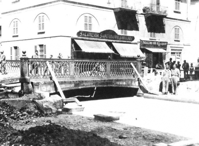 Copertura del Ponte di via della Chiusa - 1929-30