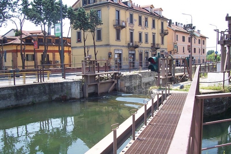 La prima conca a Milano (Conchetta) - da Wikipedia