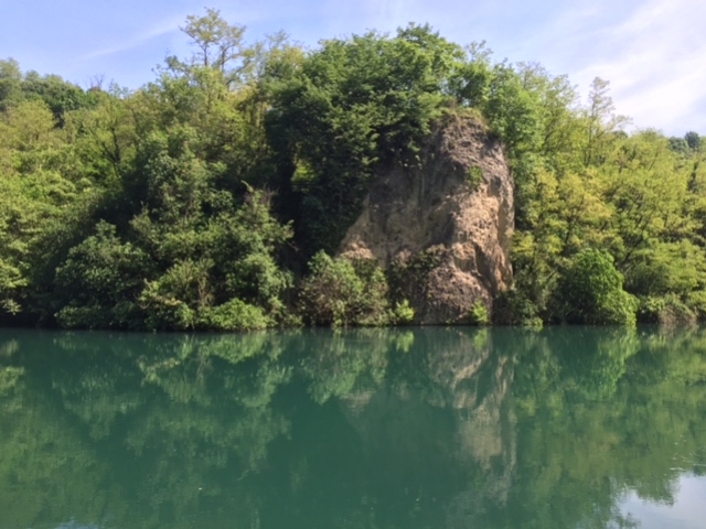 Fiume Adda a Paderno - maggio 2016