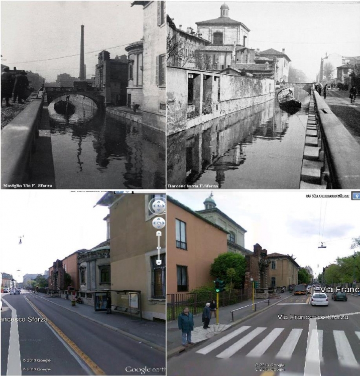 Milano, via Francesco Sforza