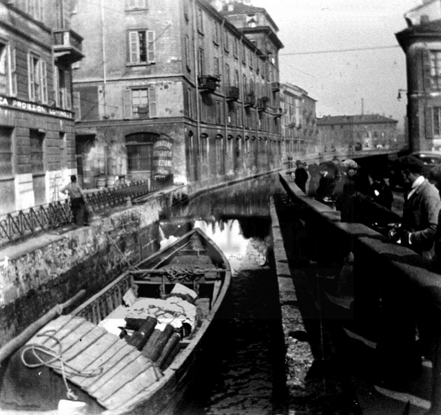 Il Naviglio lungo via San Marco, 1926