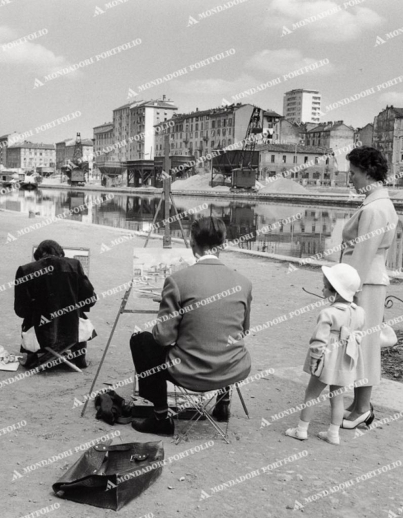 darsena pittori - Mario De Biasi