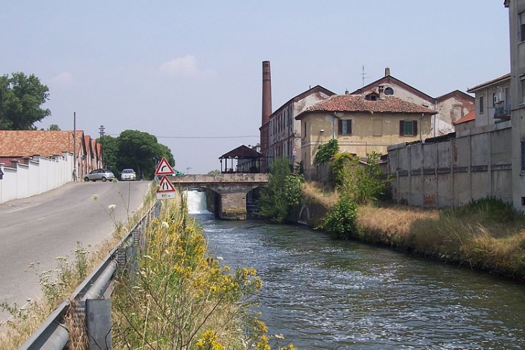 Il Naviglio dopo la filanda di Rozzano - da Wikipedia