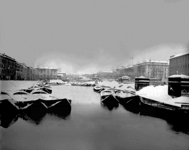 Darsena, inverno 1930