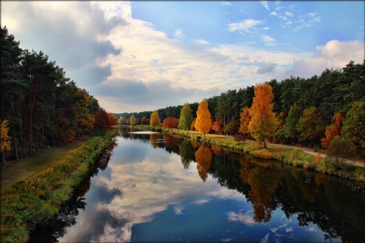 Il Canale Havel nella regione del Brandeburgo