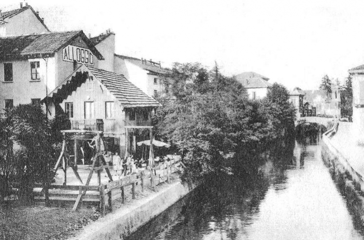 La Riviera di Gorla e il Ponte Vecchio, 1921