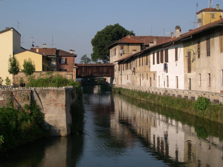 Il Naviglio Martesana a Gorgonzola