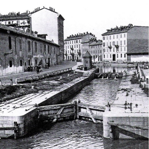 Via Conca del Naviglio, 1885