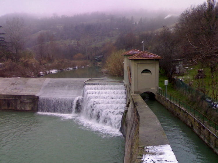 Chiusa di San Ruffillo, inizio del Canale di Savena