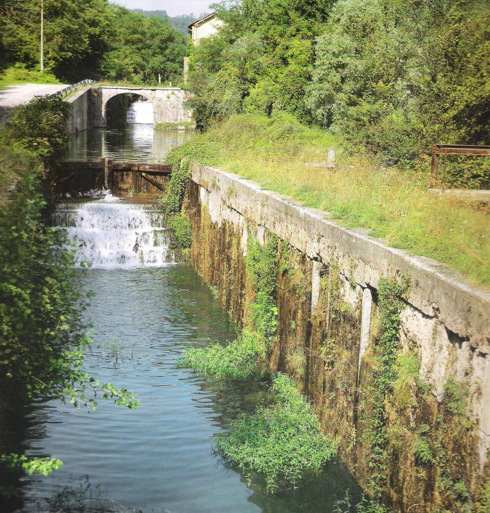 Conca in Adda sul Naviglio di Paderno