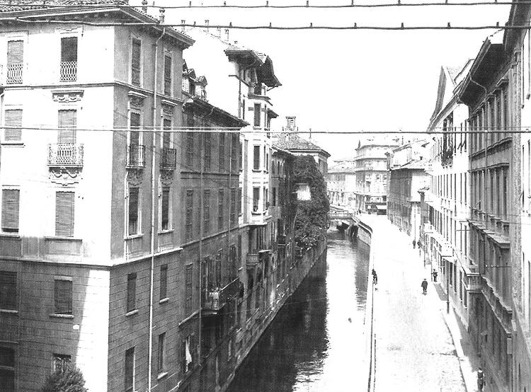 Via San Damiano - inizio Novecento