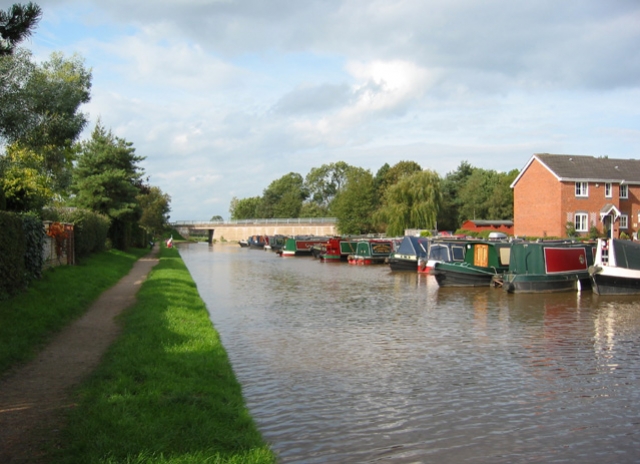 Imbarcazioni private lungo il Shropshire Union Canal