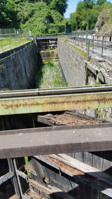 Particolare della Conca del Naviglio di Paderno - maggio 2016