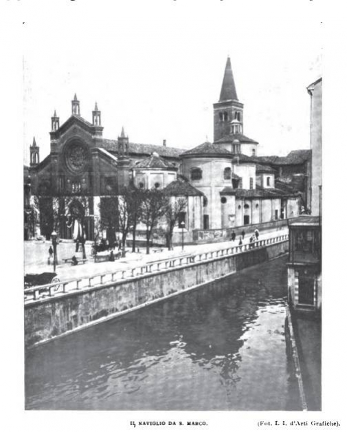 Il Naviglio e la chiesa di San Marco