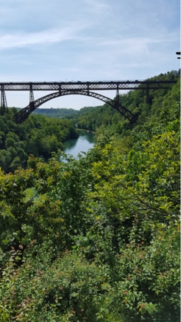 Ponte San Michele di Paderno visto da Robbiate - maggio 2016