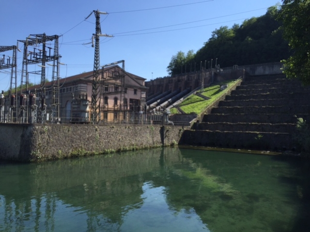 Il Naviglio di Paderno vicino alla centrale Bertini - maggio 2016