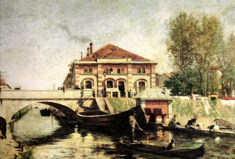 Ignoto, Ponte delle Gabelle, collezione privata
