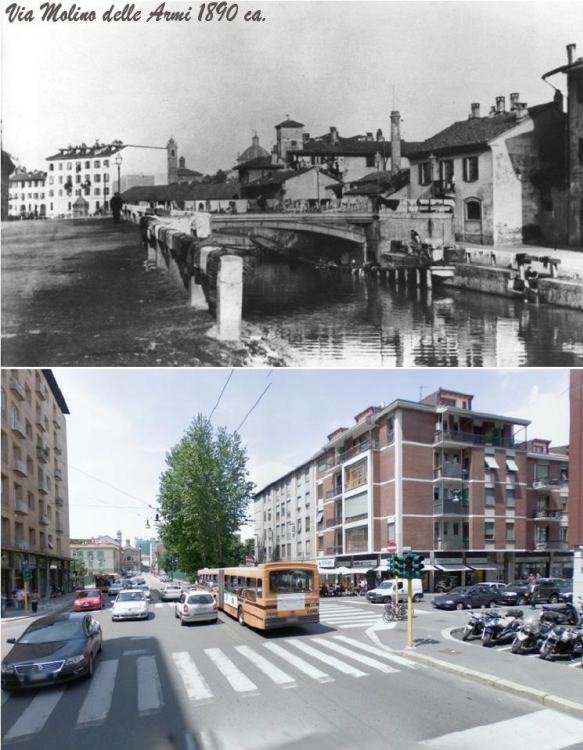 Milano, via Molino Delle Armi