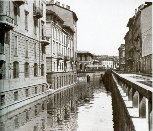 Naviglio di San Marco all'altezza di Via Castelfidardo