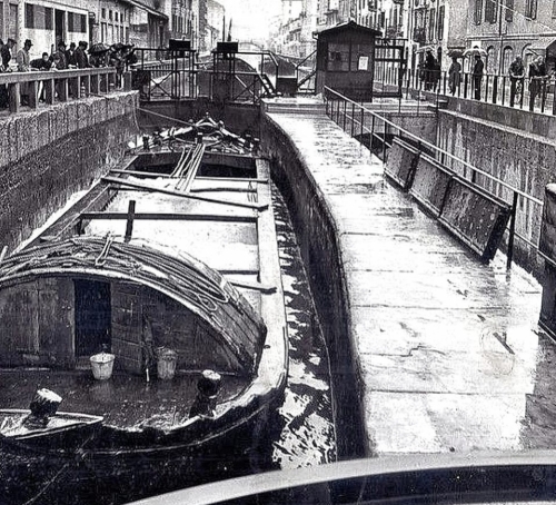Barcone alla Conchetta, Milano anni '50
