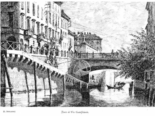 Ponte di Via Castelfidardo visto da nord