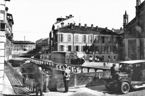 La conca di San Marco con il ponte di Via Fatebenefratelli